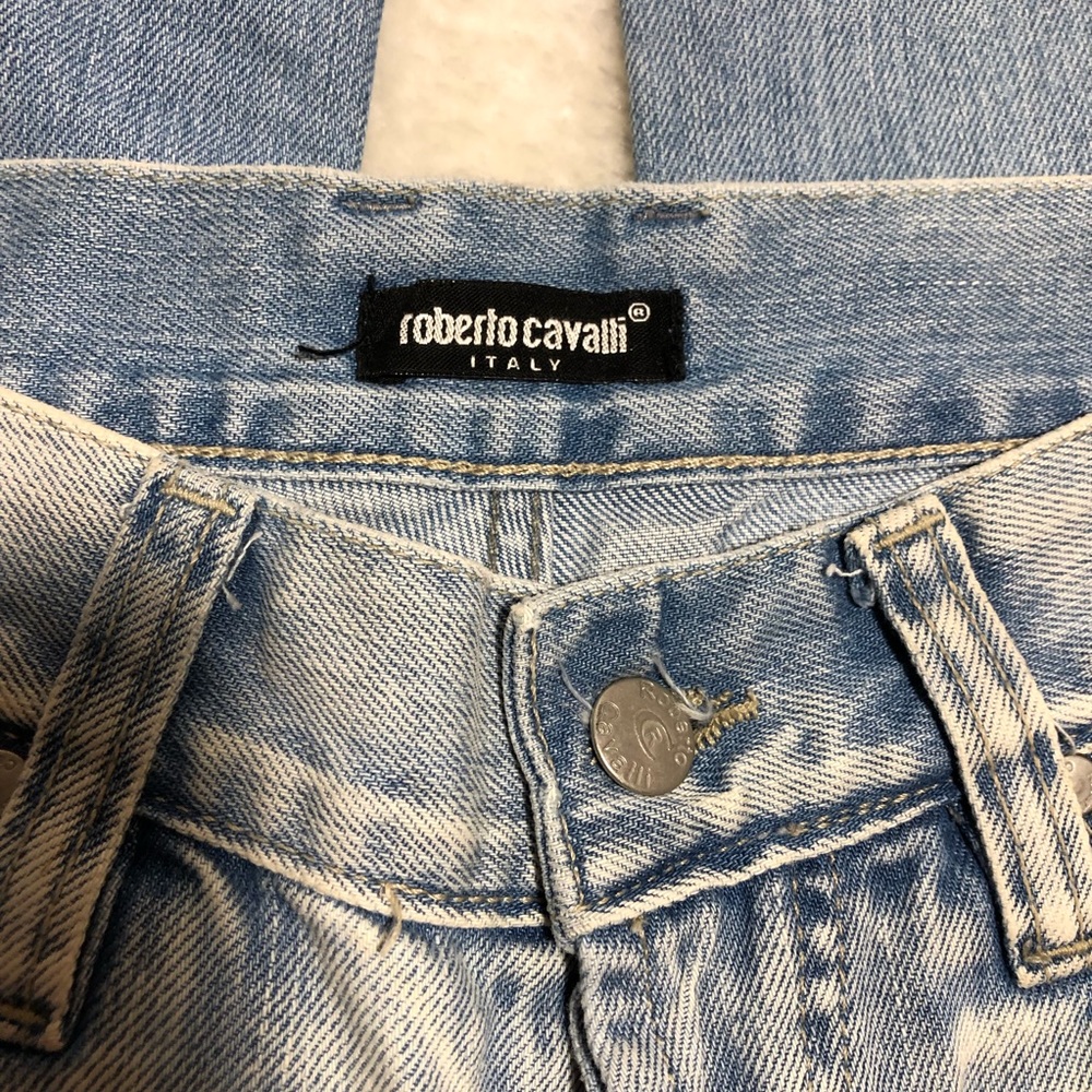 Roberto Cavalli Vintage Jeans Size 30 - Picture 3 of 8